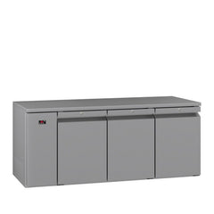 Williams Opal - 3 door Stainless Steel Remote Under Counter Freezer commercial refrigeration