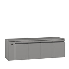 Williams Opal - 4 door Stainless Steel Remote Under Counter Refrigerator commercial refrigeration
