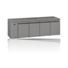 Williams Opal - 4 door Stainless Steel Remote Under Counter Refrigerator With Blown Air Well