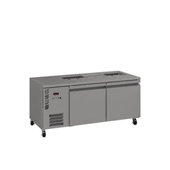Williams Emerald - 2 door Stainless Steel Under Counter Refrigerator With Blown Air Well commercial refrigeration