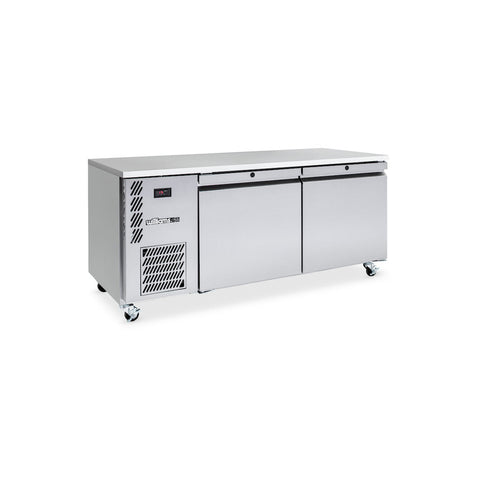 Williams Emerald - 2 door Stainless Steel Under Counter Storage Freezer