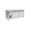 Williams Emerald - 2 door Stainless Steel Under Counter Storage Freezer