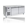 Williams Emerald - 2 door Stainless Steel Under Counter Storage Freezer