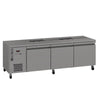 Williams Emerald 3 door Stainless Steel Under Counter Refrigerator With Blown Air Well