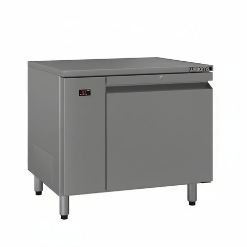 Williams Emerald - One Door Stainless Steel Remote Under Counter Storage Freezer