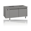 Williams Emerald - 2 door Stainless Steel Remote Under Counter Refrigerator With Blown Air Well
