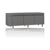 Williams Emerald - 3 door Stainless Steel Remote Under Counter Refrigerator