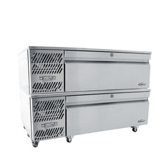 Williams Vari Temp Drawer Hydrocarbon - Two drawer self contained variable temperture units - stacked commercial refrigeration