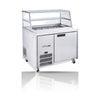 Williams Jade Sandwich - One Door Stainless Steel Prep Counter Refrigerator With Blown Air Well