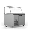 Williams Banksia - One Door White Prep Counter Refrigerator With Angled Blown Air Well