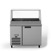 Williams Banksia - One Door Stainless Steel Prep Counter Refrigerator With Flat Blown Air Well