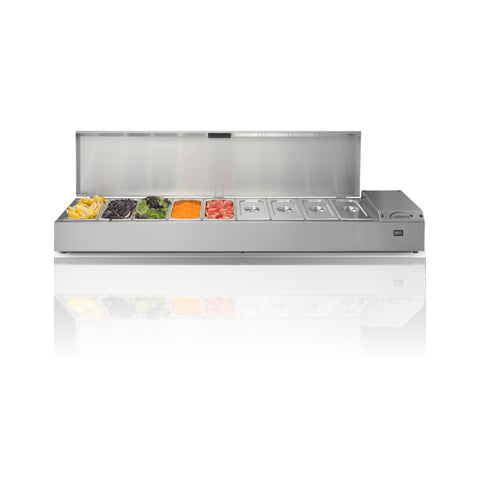 Williams Thermowell - Nine Pan Counter Top Refrigerated Well