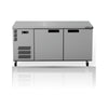 Williams Boronia - 2 door Stainless Steel Under Counter Display Refrigerator