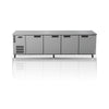 Williams Boronia - 4 door Stainless Steel Under Counter Display Refrigerator