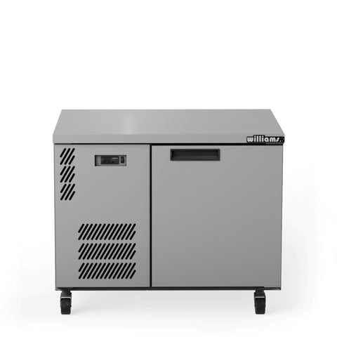 Williams Boronia - One Door Stainless Steel Under Counter Display Refrigerator