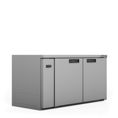 Williams Boronia - 2 door Stainless Steel Remote Back Bar Counter Display Refrigerator commercial refrigeration