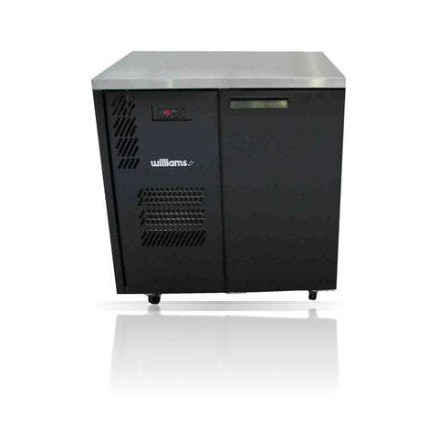 Williams Cameo - One Door Black Under Counter Display Refrigerator