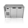 Williams Cameo - 2 door Stainless Steel Under Counter Display Refrigerator
