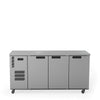 Williams Cameo - 3 door Stainless Steel Under Counter Display Refrigerator