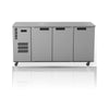 Williams Cameo - 3 door Stainless Steel Under Counter Display Refrigerator