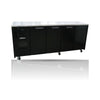 Williams Cameo - 4 door Black Under Counter Display Refrigerator