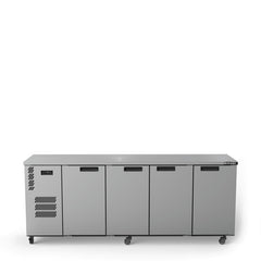 Williams Cameo - 4 door Stainless Steel Under Counter Display Refrigerator commercial refrigeration