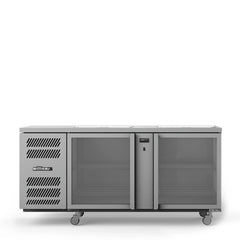 Williams Glass Chiller - 2 Door Spring Loaded Glass Chiller 500 x 500 baskets commercial refrigeration