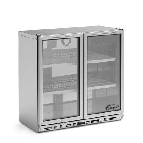 Williams Bottle Cooler 2 Door Stainless Steel Bottle Cooler 800mm High