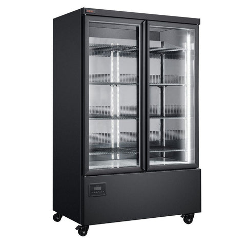 Williams Topaz Upright - 2 Door Upright Display Refrigerator
