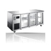 Williams Topaz Under Counter - 3 Door Stainless Under Counter Glass Door Refrigerator