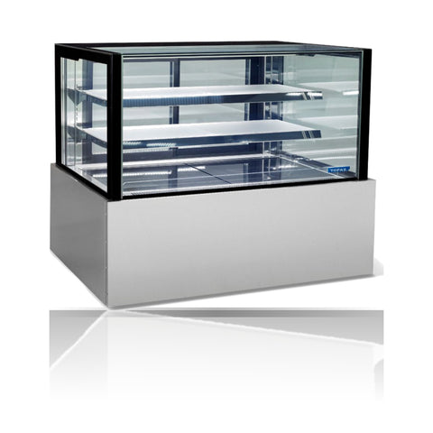 Williams Topaz Cake Display - 1800mm Two (Plus Base) Tier Free Standing Ambient Cake & Food Display