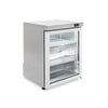 Williams Topaz Compact - One Door Counter Stainless Steel compact glass door Refrigerator