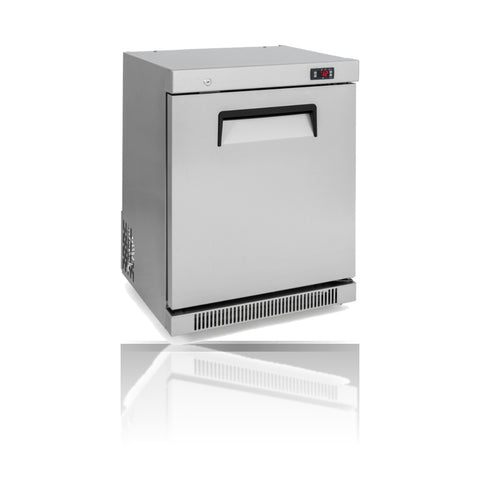 Williams Topaz Compact - One Door Counter Stainless Steel compact solid door Freezer