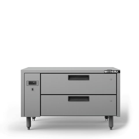 Williams Jarrah - 2 Drawer Remote Lowline Refrigerator