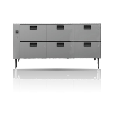 Williams Jarrah - 6 Drawer Remote Hiline Refrigerator