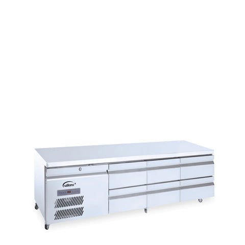 Williams Under Broiler Counter - 6 Drawer Self Contained Lowline Refrigerator