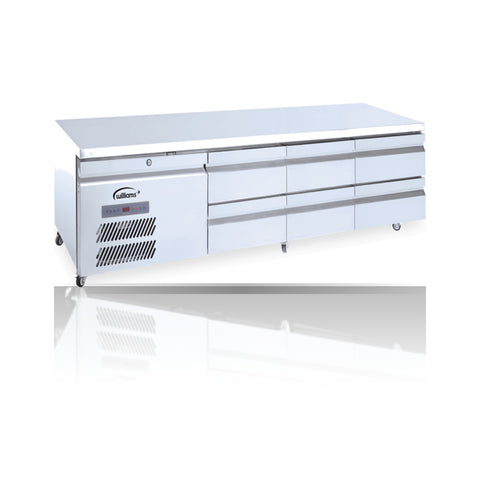 Williams Under Broiler Counter - 6 Drawer Self Contained Lowline Refrigerator