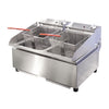 Woodson W.FRT80 Double Pan Fryer with 2 x 8 litre pans