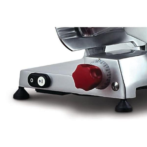 NOAW NS220 Manual Gravity Fed Slicer Medium Duty 220mm Blade