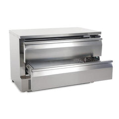 Polar Polar U-Series Double Drawer Counter Fridge Freezer 6xGN
