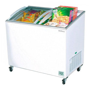 Bromic 264L Angle Top Curved Glass Chest Freezer CF0300ATCG-NR
