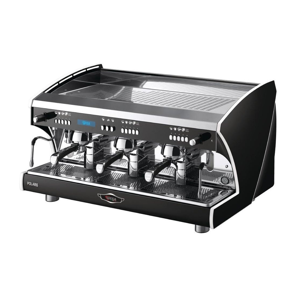 Wega Polaris EVD 3 Group Coffee Machine Black EVD3PRTRON