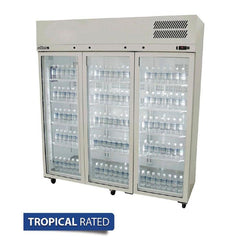 Williams Williams 1510L 3 Door S/Steel Upright Display Fridge - HP3GS