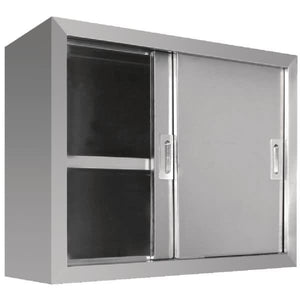 Vogue Vogue Stainless Steel Wall Cupboard 900mm