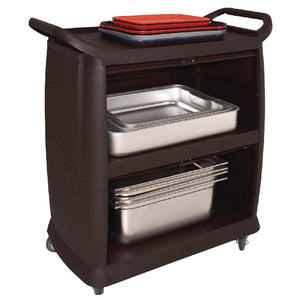 Vogue Vogue Polypropylene 3 Tier Trolley
