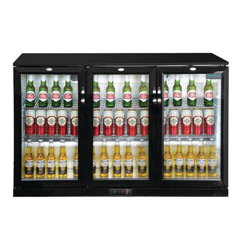 Polar 320L G-Series Back Bar Cooler with Hinged Doors