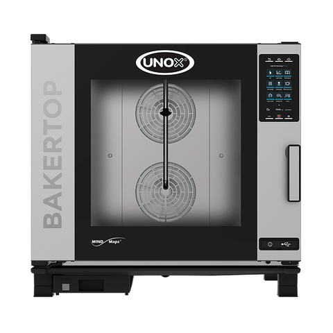 UNOX BAKERTOP MIND.Maps 6 Bakers Trays Electric Combi Oven XEBC-06EU-EPRM