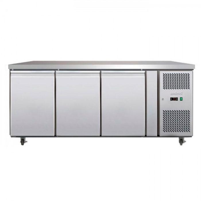 Bromic 417L Three Solid Door Under Bench Chiller LED UBC1795SD