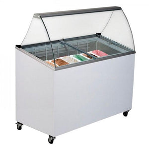 Bromic Bromic 7 Basket Gelato / Ice Cream Display 352L Chest Freezer - GD0007S-NR