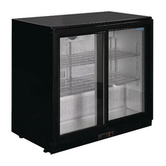 Polar Polar G-Series Back Bar Cooler with Sliding Doors 208Ltr